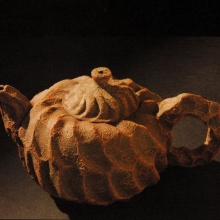 瓜皮茶壺 2006 16x11x8-大美無言藝術空間